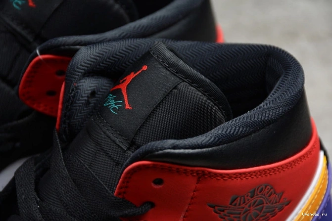 BRED JORDAN AIR MID MULTI-COLOR 1 554724-125 1007